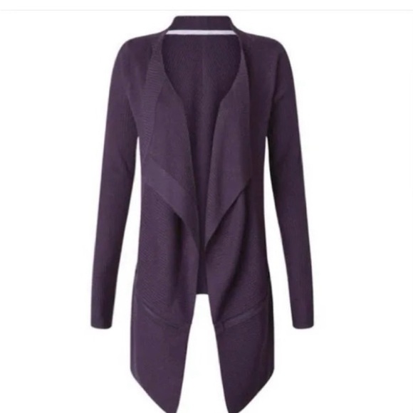 Lululemon Resolution Waterfall Cardigan sweater athleisure, colorful, weekend - Picture 2 of 7